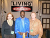 Joey & Angela Nicholson with JeanPaul Samputu